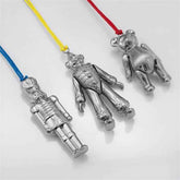 Christmas Toys: Clown/Teddy Bear/Nutcracker Ornament Set - LAST IN STOCK!